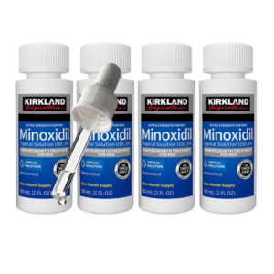 Minoxidil Kirkland 5% - 4 Meses de tratamento - 240ml